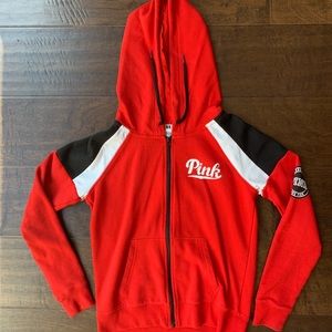 🌹🌱RED PINK ZIPUP JACKET